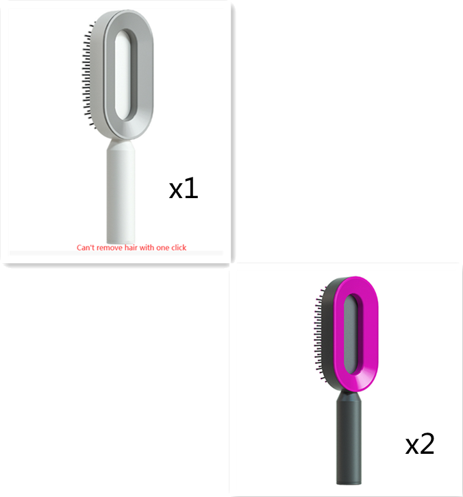 Self-Cleaning Hair Brush