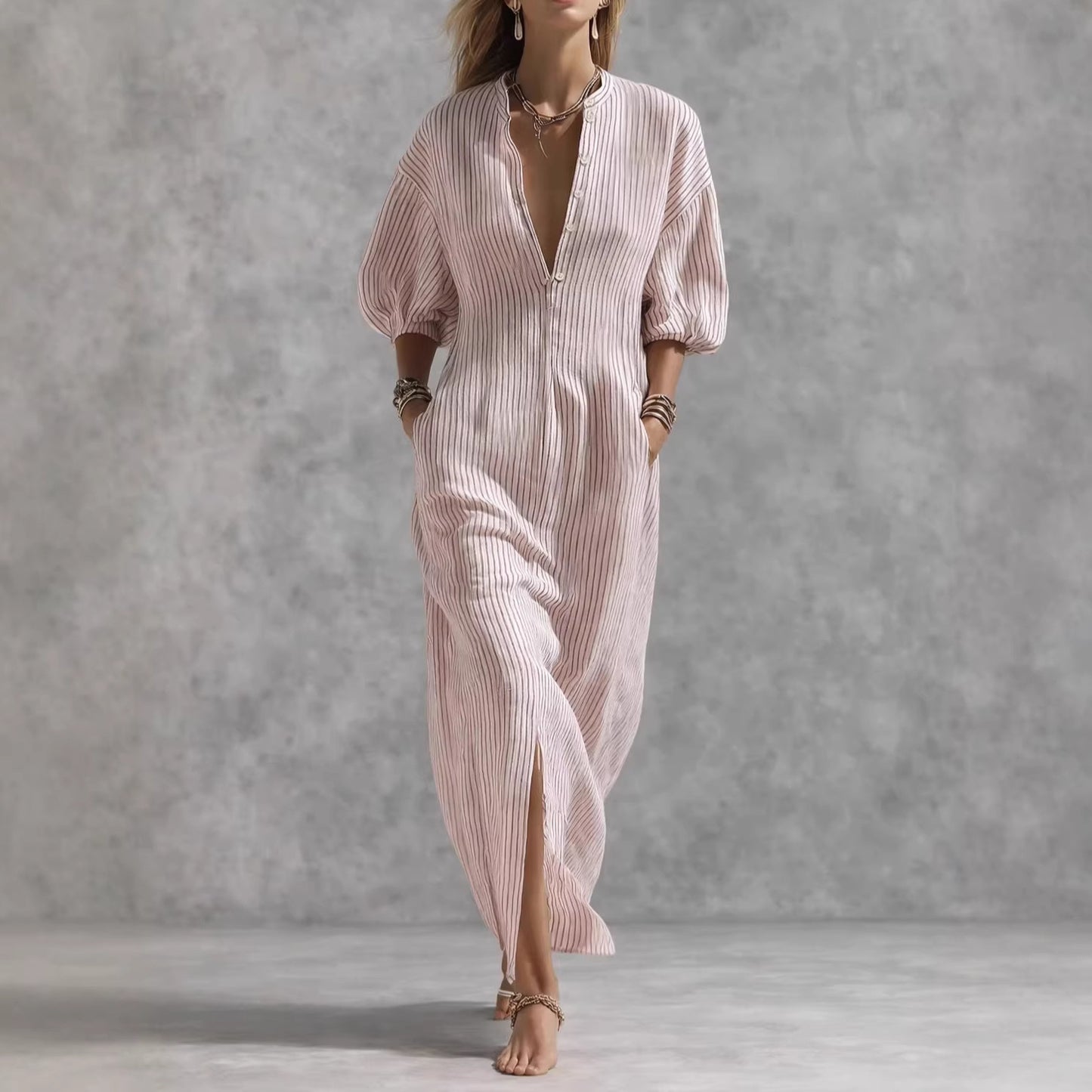 Casual Women's Vacation-style Dress