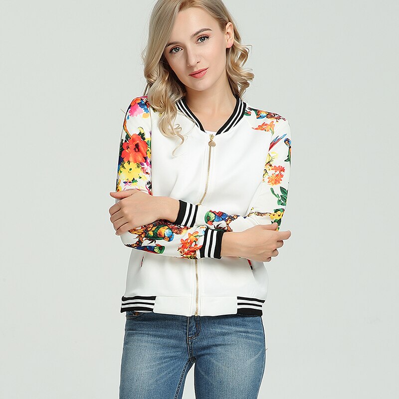 Women's Short Baseball Jacket