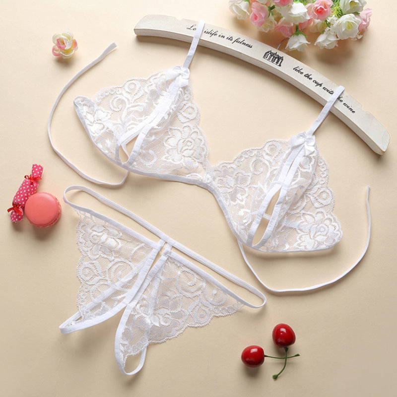 Lace Tulle Lingerie Set