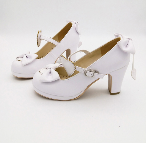 Women's Solid Bow-Knot Shoes