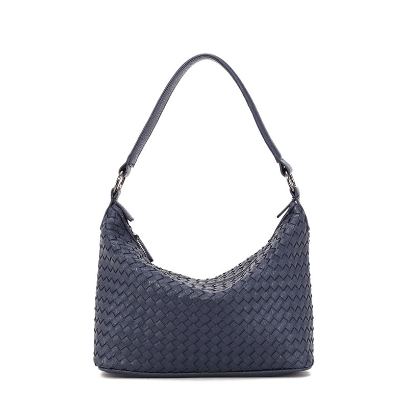 Woven Korean-Style Shoulder Handbag For Women