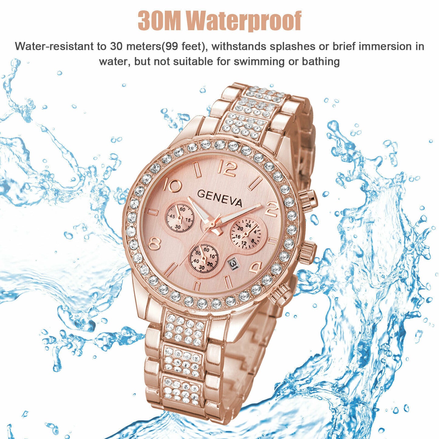 Waterproof Luxury Classic Quartz Wrist Watch