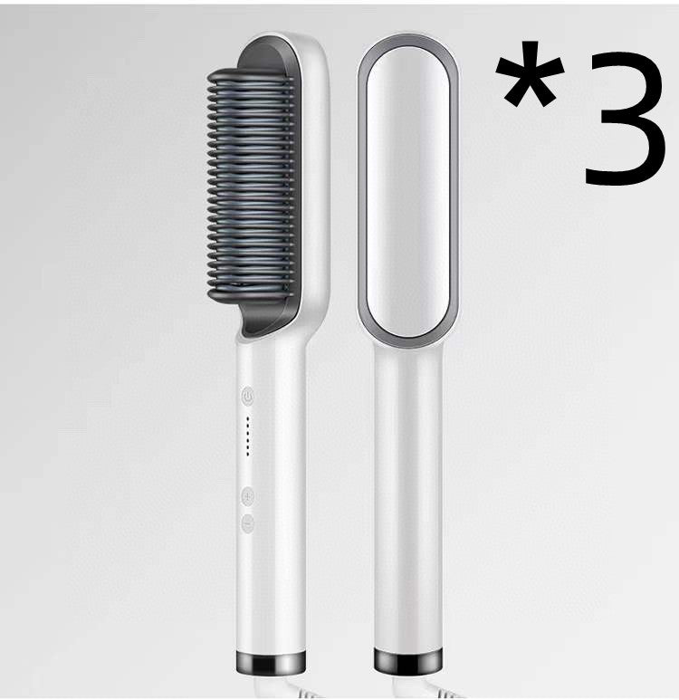 New 2-in-1 Hair Straightener -  Dual-Purpose Electric Hair Brush