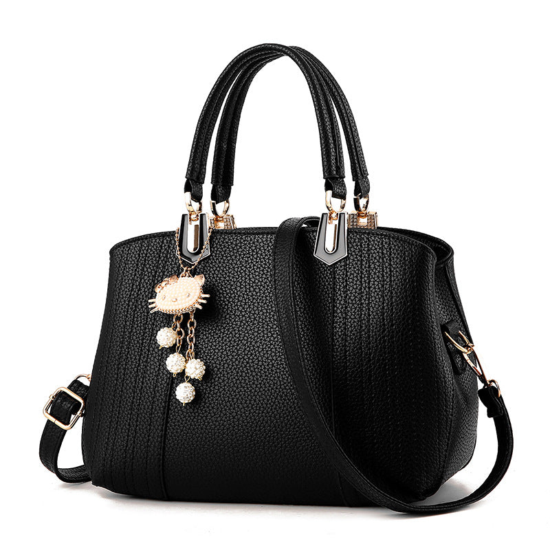 New European Fashion Handbag - PU All-Match Leisure Bag