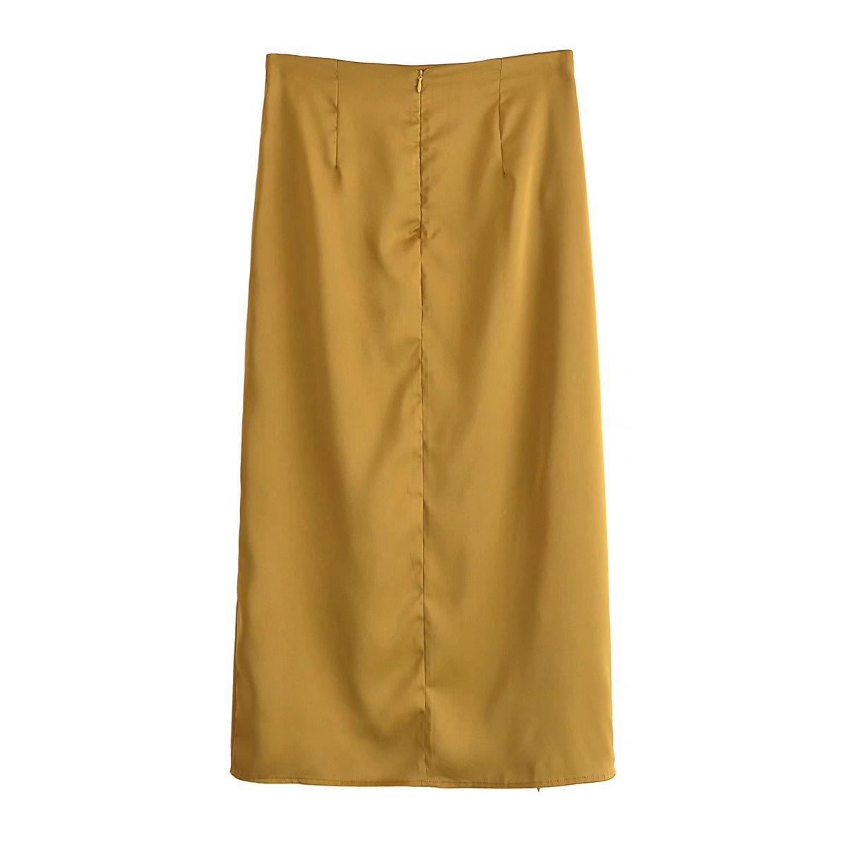 Women's Fashion High Waist Pleated Irregular Skirt