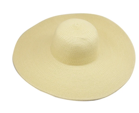 Weiyi Sun Hat Lady Beach