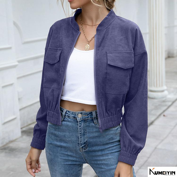 Cross Border Zipper Jacket