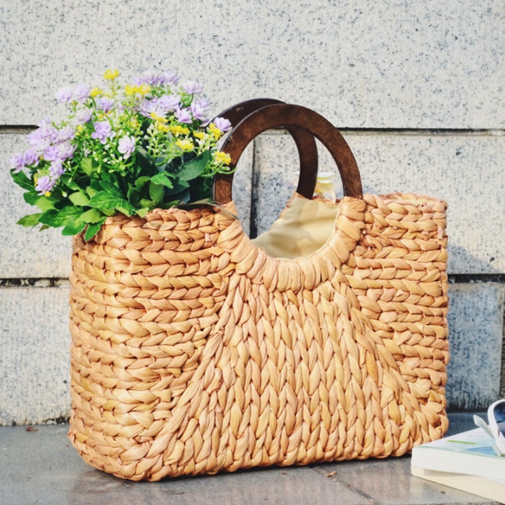 Beach Rattan Bag For Women