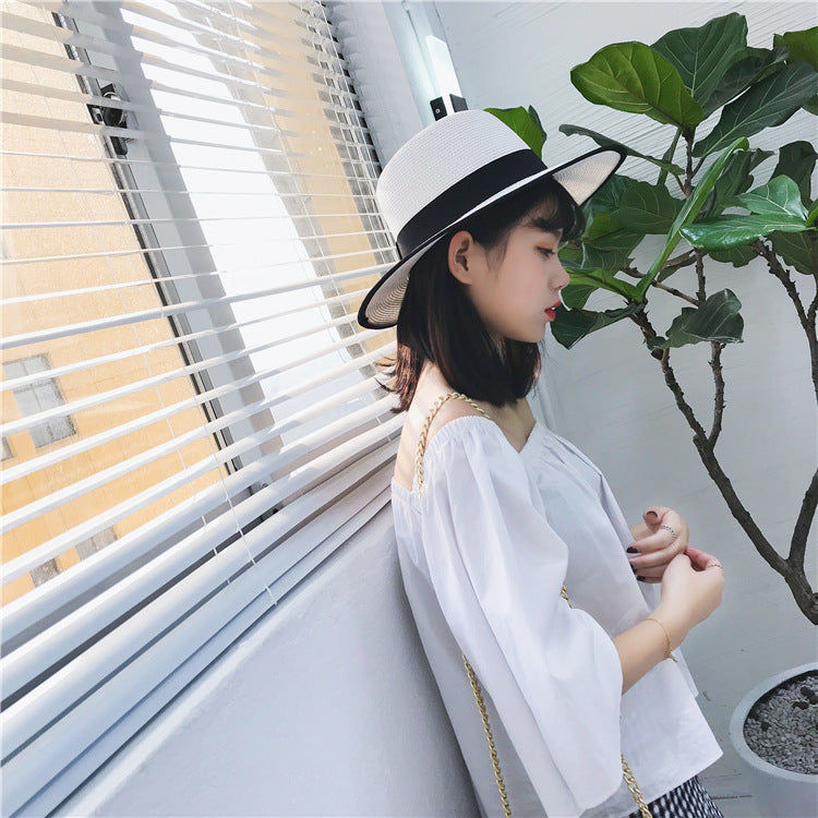 Large Brim Beach Sun Hat For Women