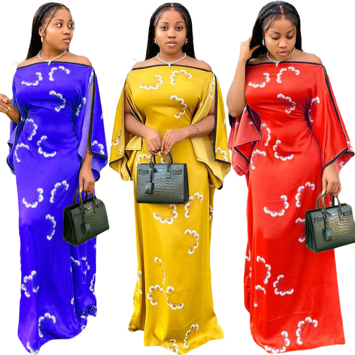 Women's Basic Autumn Long Sleeve Split Dress