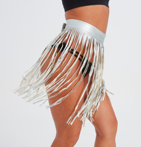 Tassel Splicing Skirt