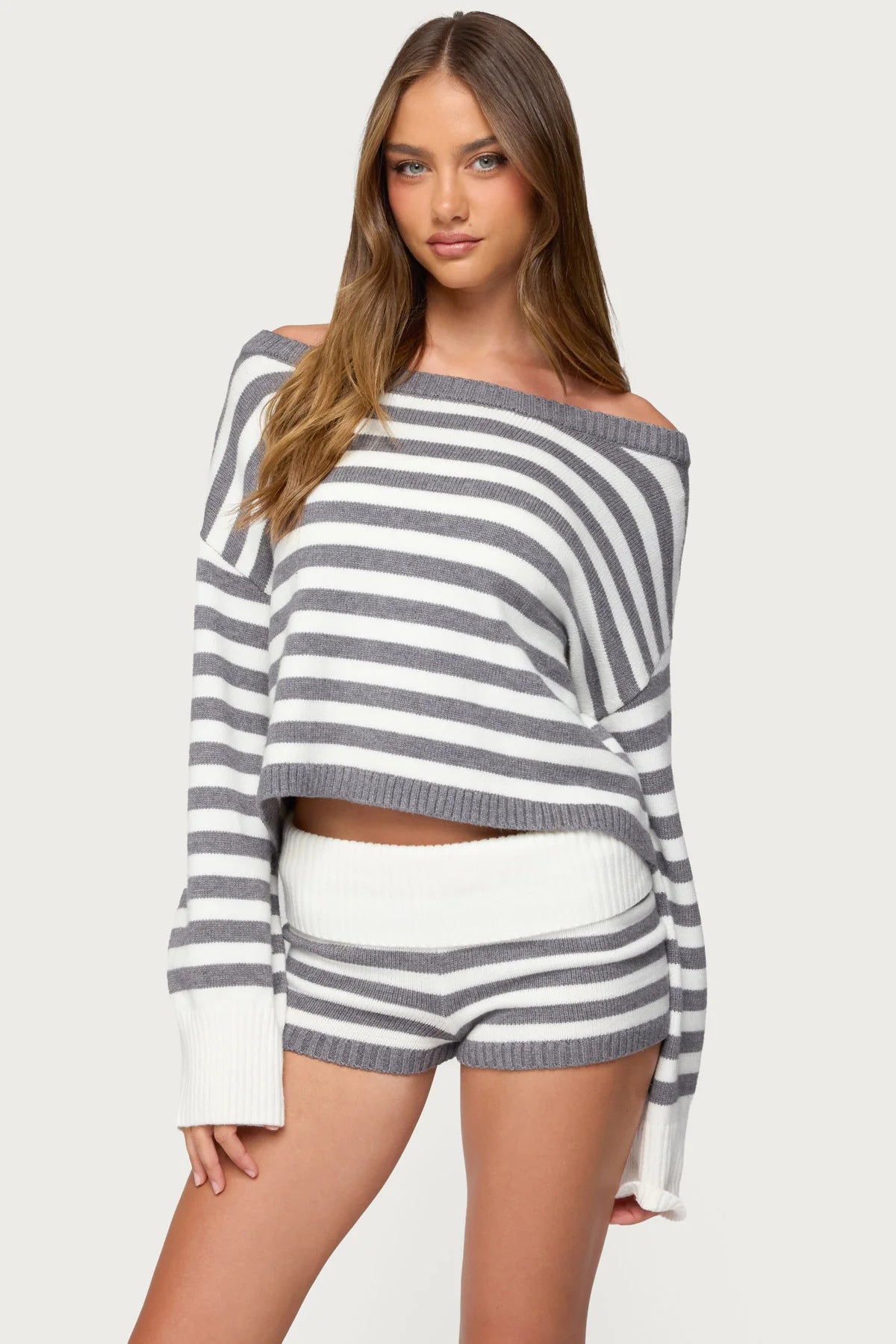 Women's Sweater & Shorts Set