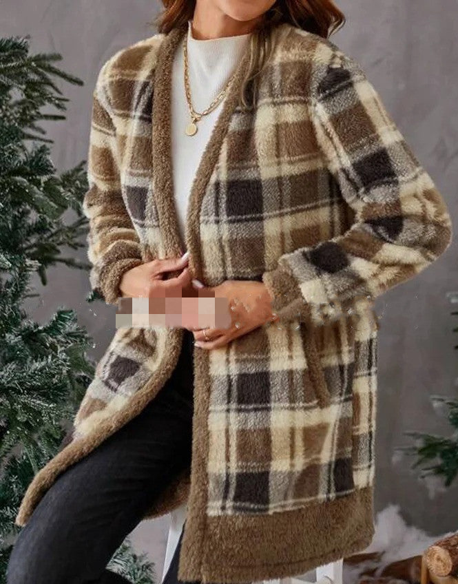 Plush Warm Cardigan Coat