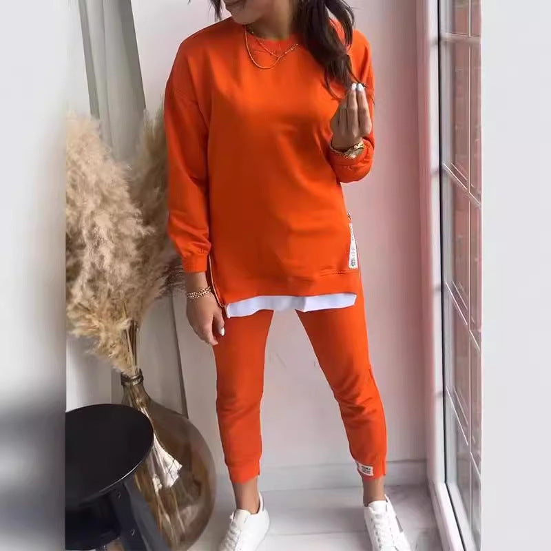Women's Cropped Pants Sports Outfit