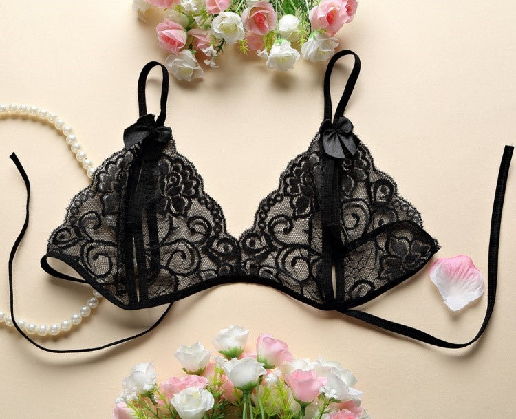 Lace Tulle Lingerie Set
