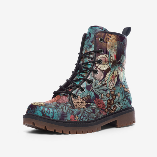 Printed Totem Martin Boots For Women