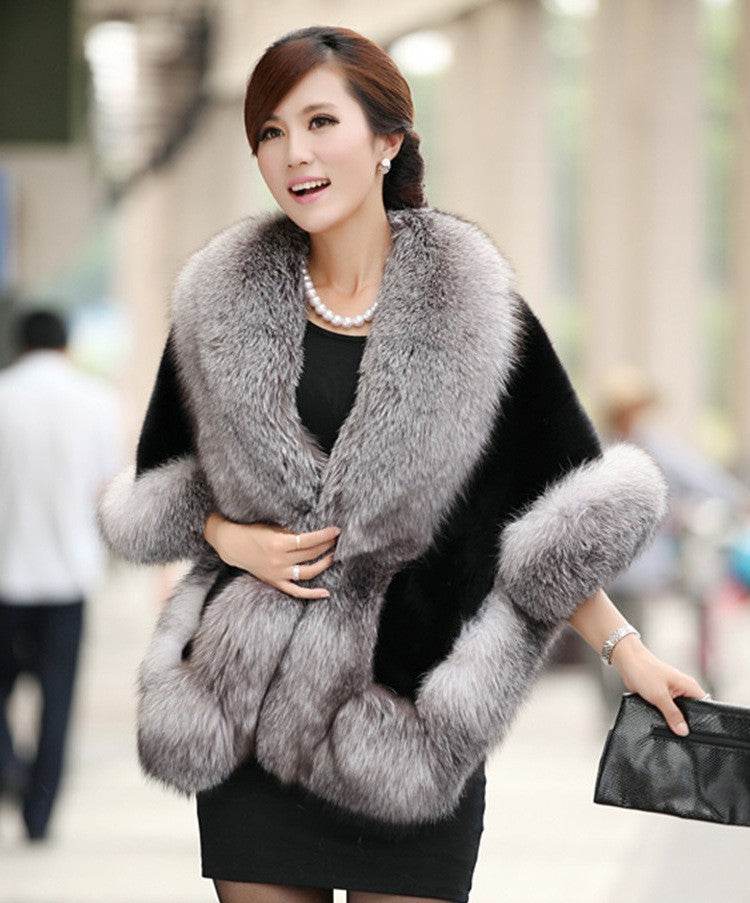 Women's Warm Rabbit Fur Coat