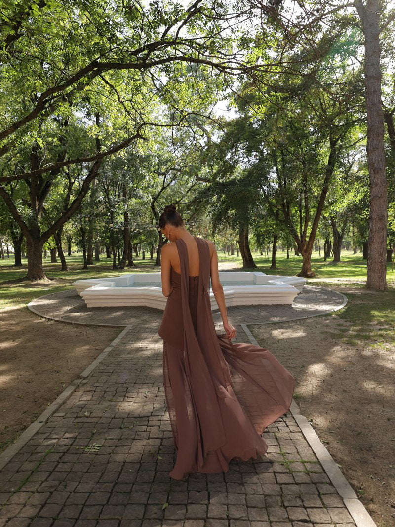 Tube-Top Long Dress