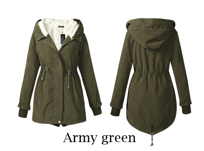 Women's Warm Cotton Blend Jacket