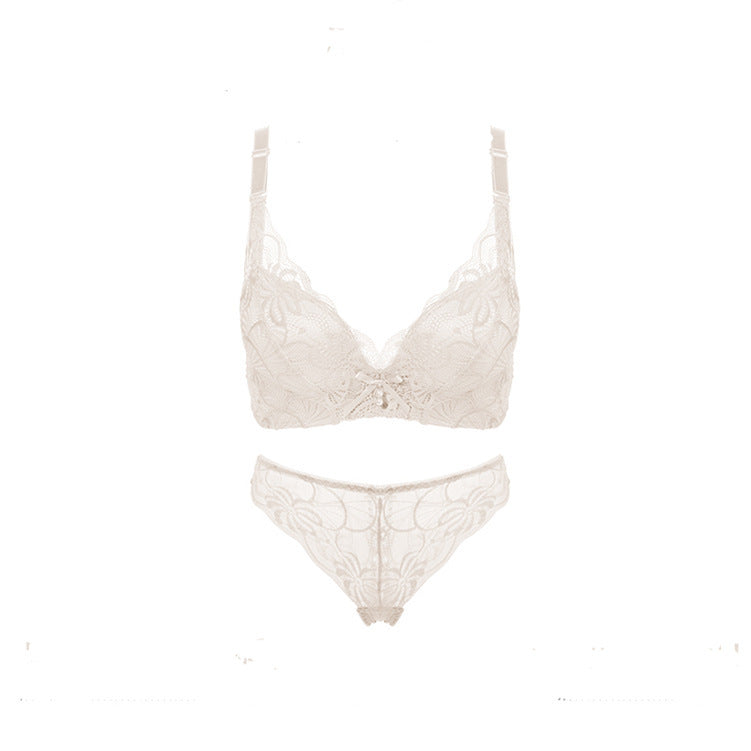 Ring-Free Lace Lingerie Set