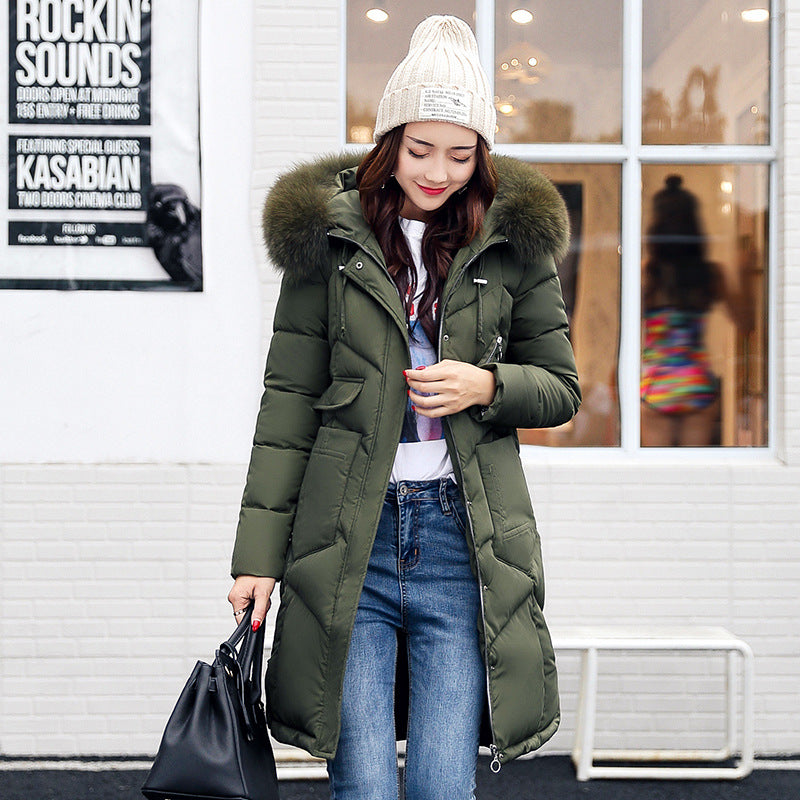 Female Hooded Down Jacket