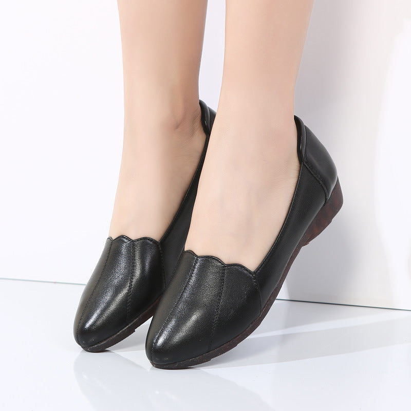 New Soft-Soled Comfy Leather Flat Shoes For Women