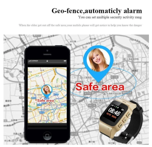 GPS Anti-Lost Smart Health Positioning Watch