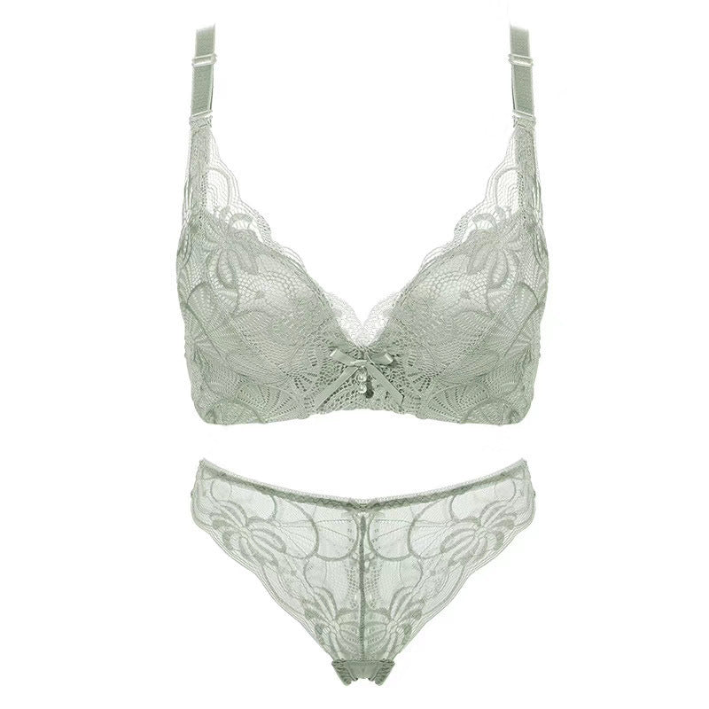 Ring-Free Lace Lingerie Set
