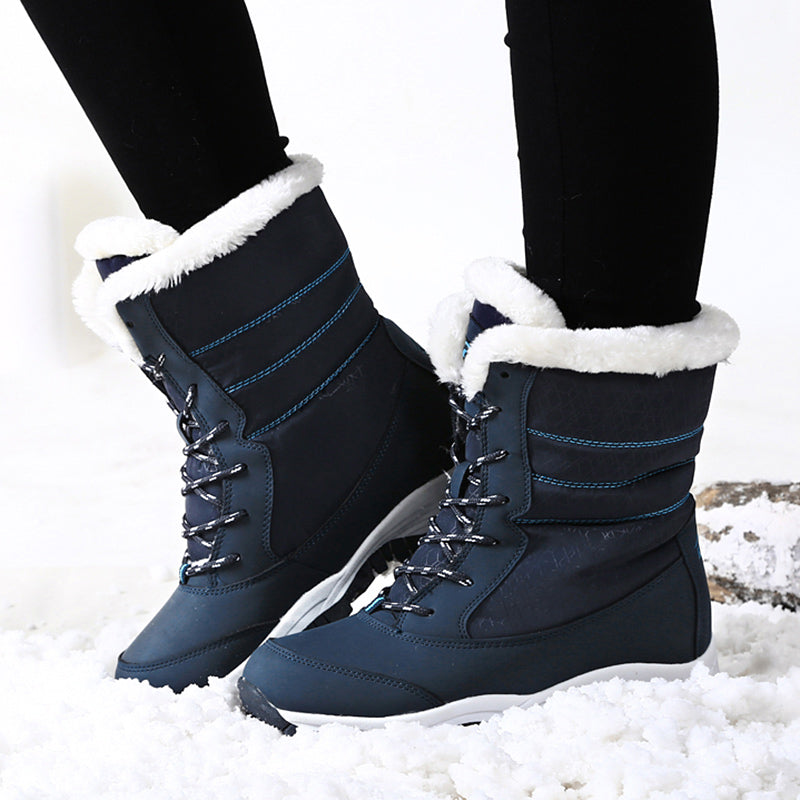 Plush Warm Ankle Boots