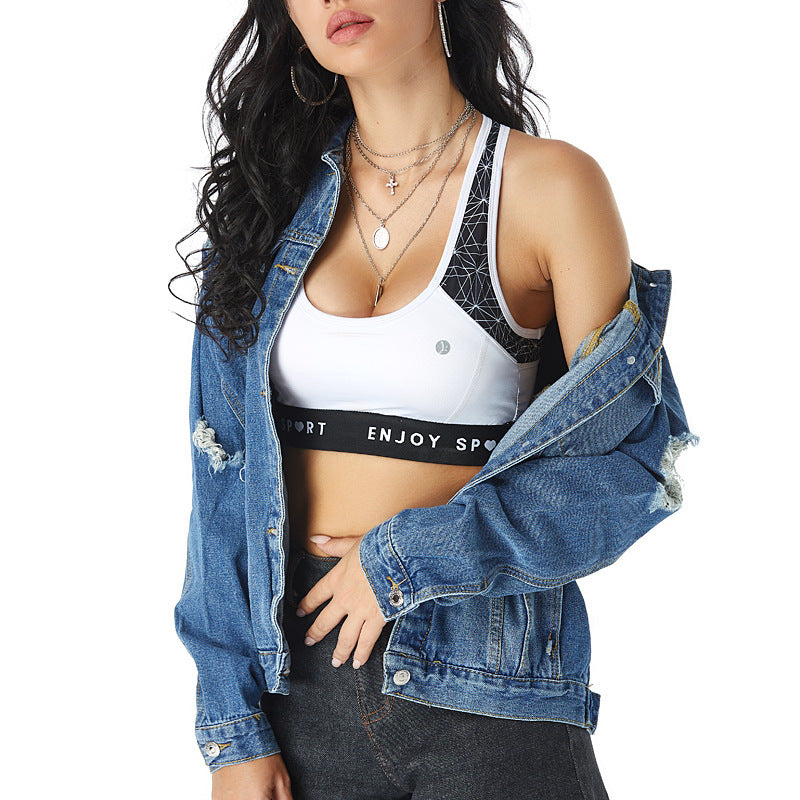 Slim All-Match Denim Jacket For Women