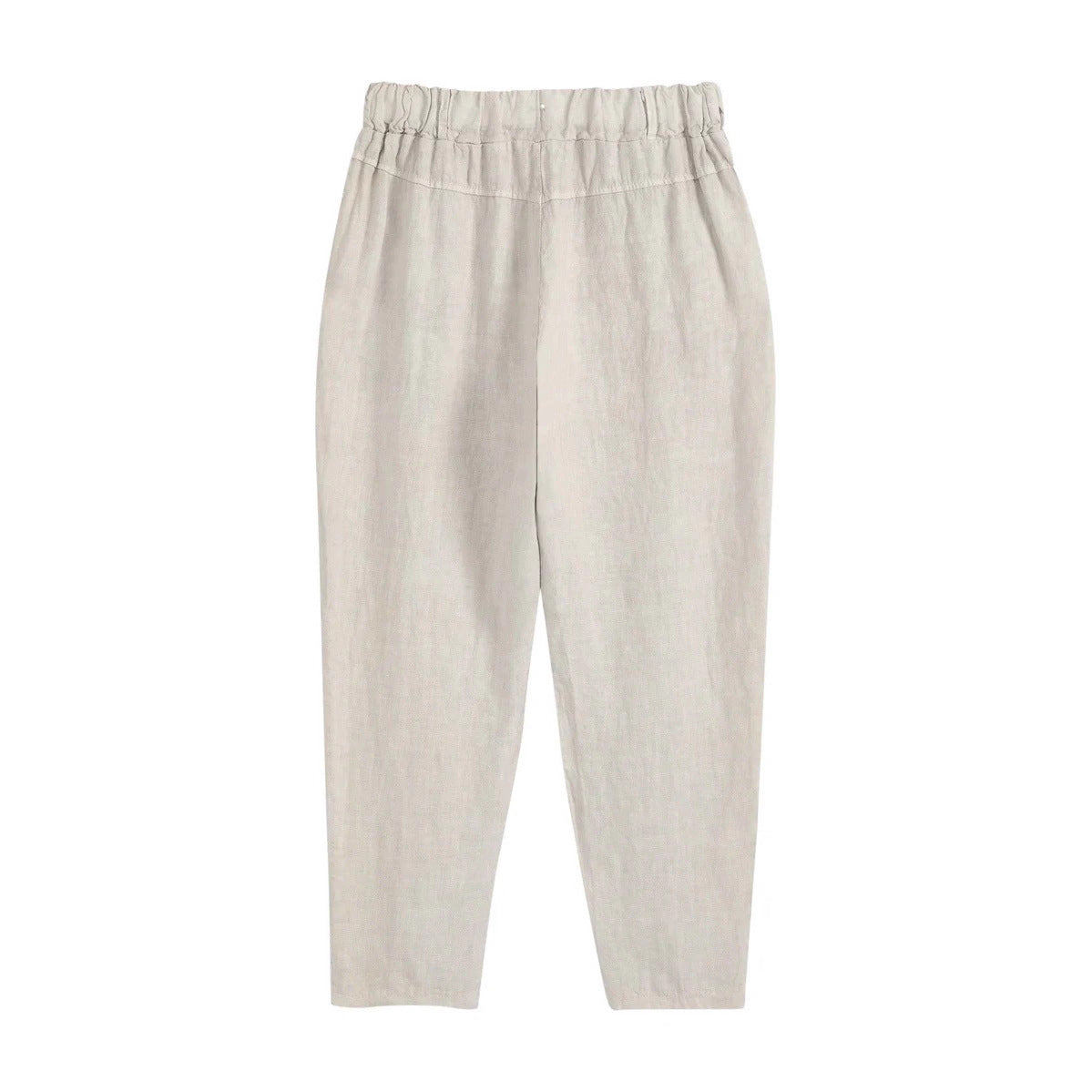 Plus-size Womens Casual Pants With Wrinkle-resistant Treatment