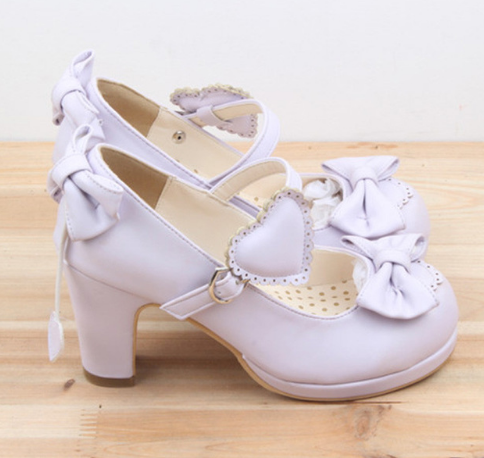 Women's Solid Bow-Knot Shoes