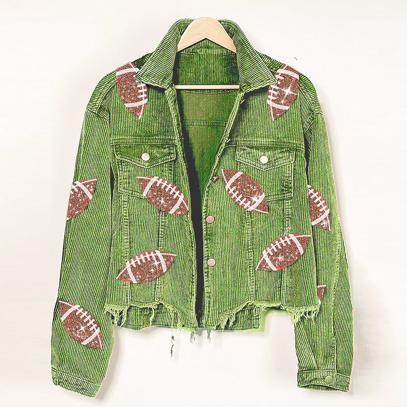 Fashion Corduroy Jacket For Women