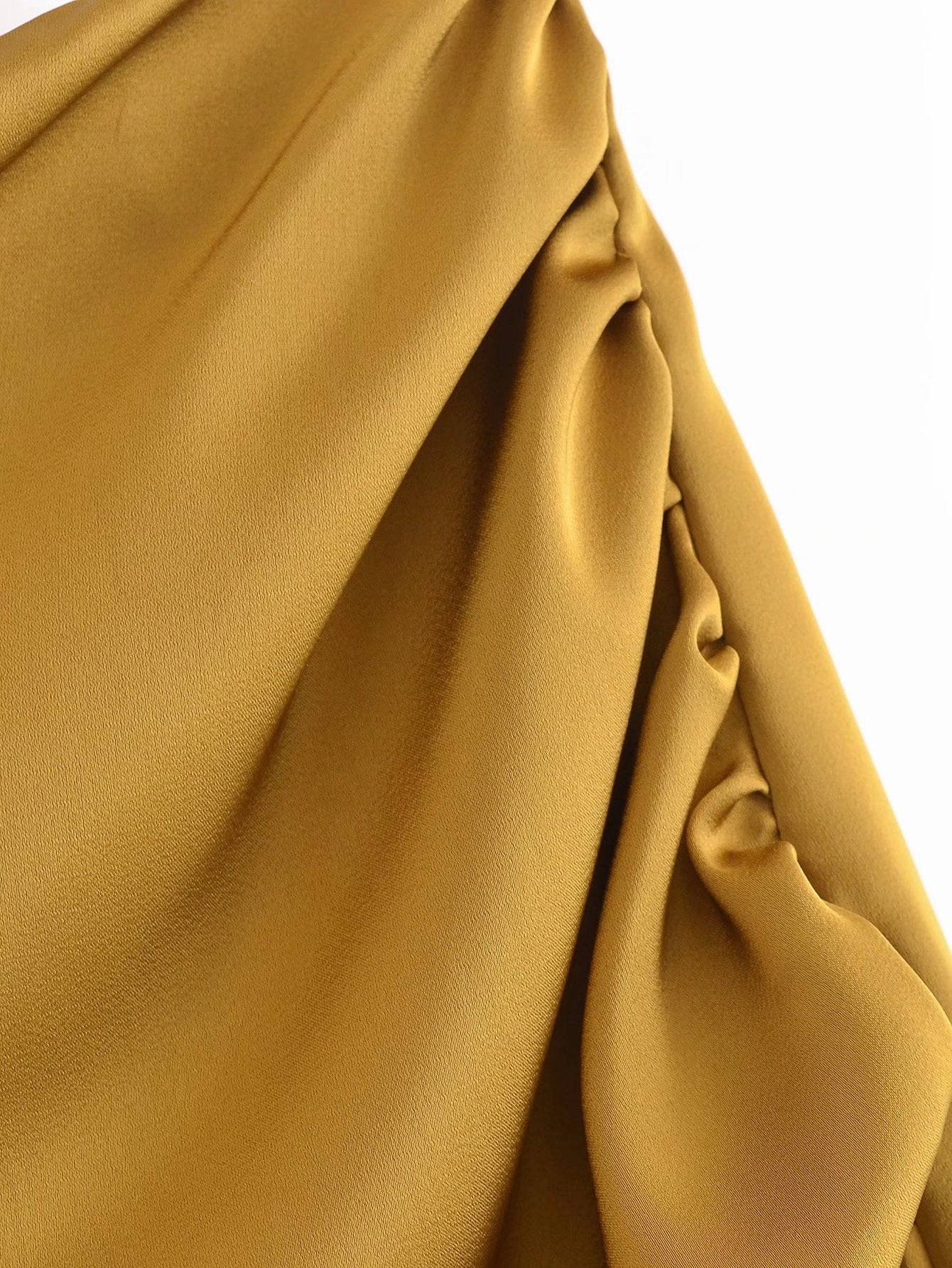 Women's Fashion High Waist Pleated Irregular Skirt