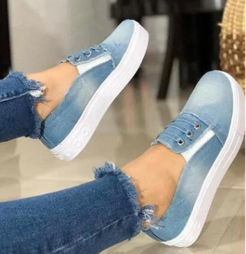 Super-Beautiful & Trendy Denim Canvas Shoes