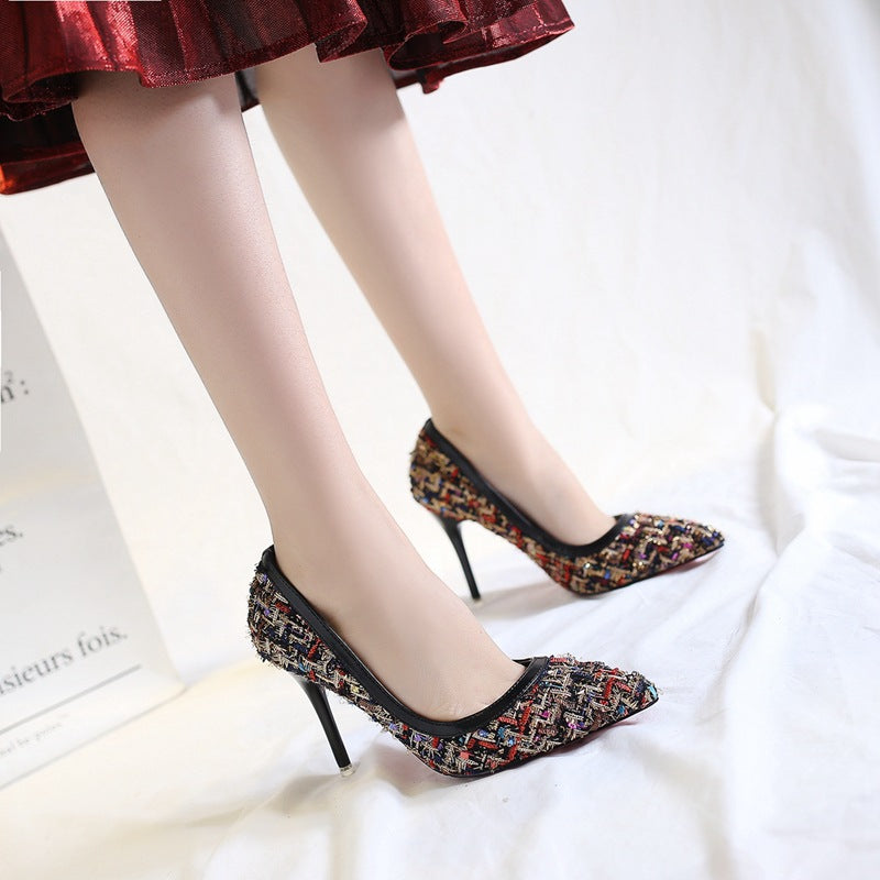 Fine Heel Professional Shoes For Women