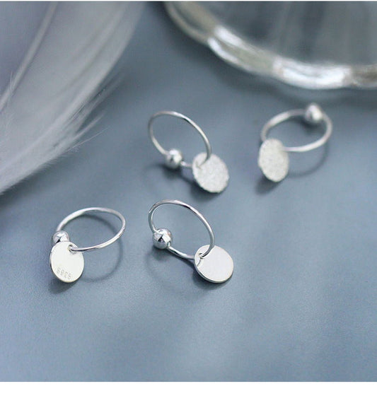 Temperament Fashionable Hoop Earrings