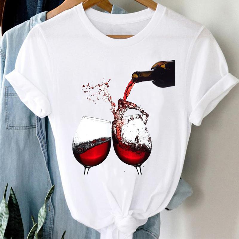 Wine Lady Short-Sleeve T-Shirt