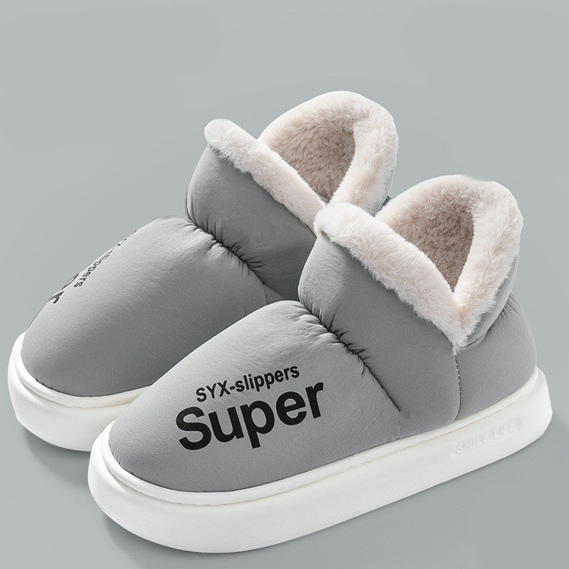 New****!!! -  Winter Covered Heel Down Cotton Slippers For Women