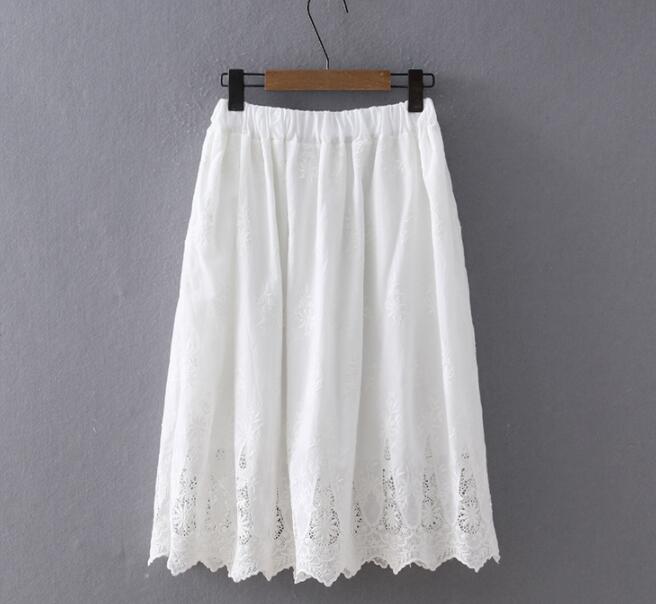 Hollow Lace Skirt