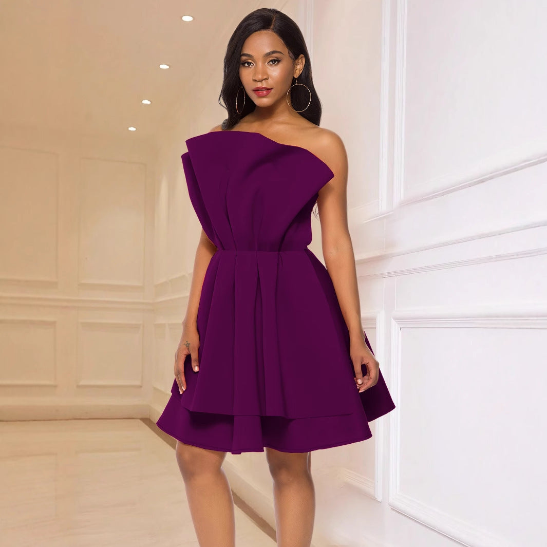 Tube-Top Short Dress