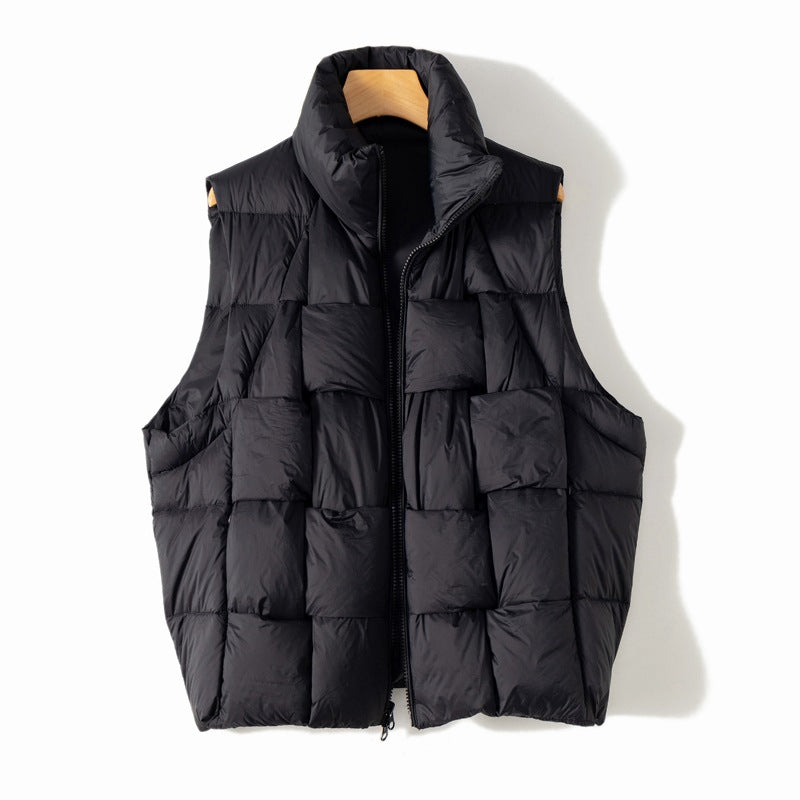 Warm Down Short Vest Jacket For Women