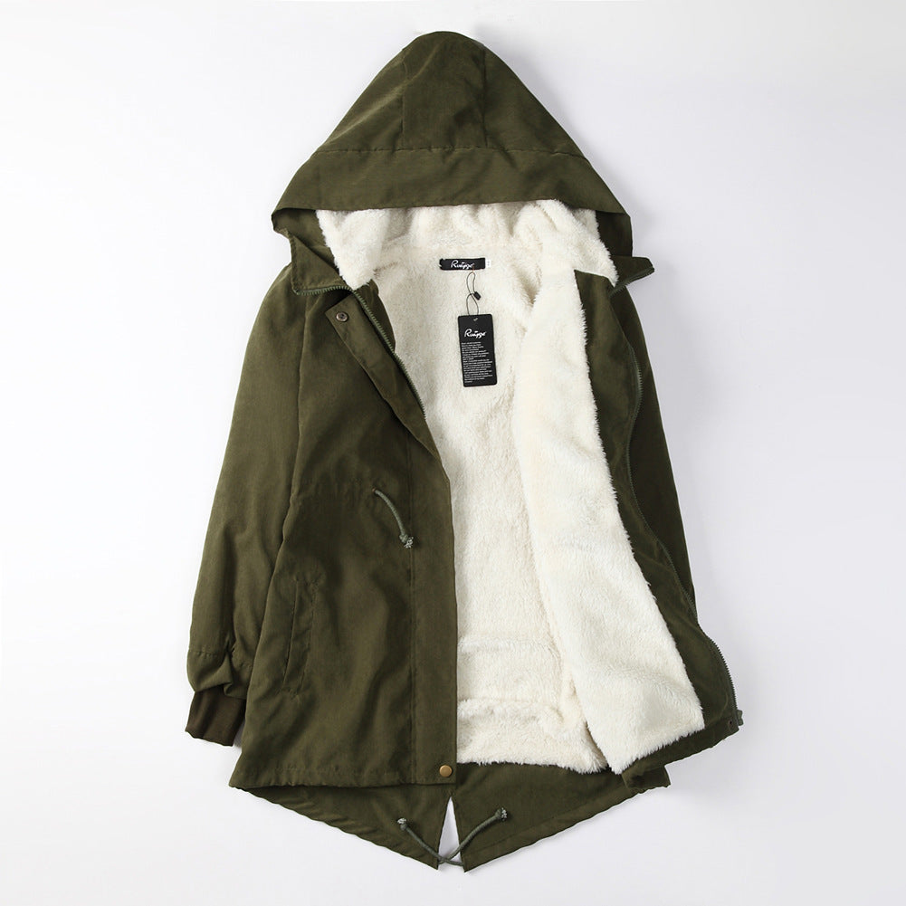 Women's Warm Cotton Blend Jacket