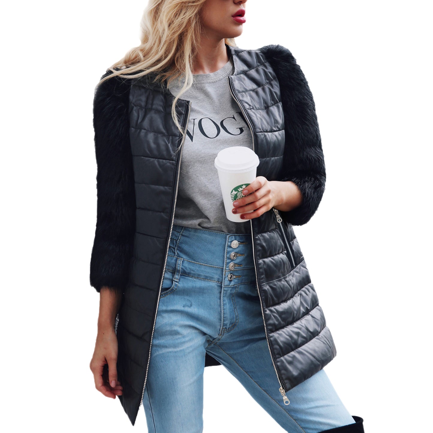 PU Jacket For Women