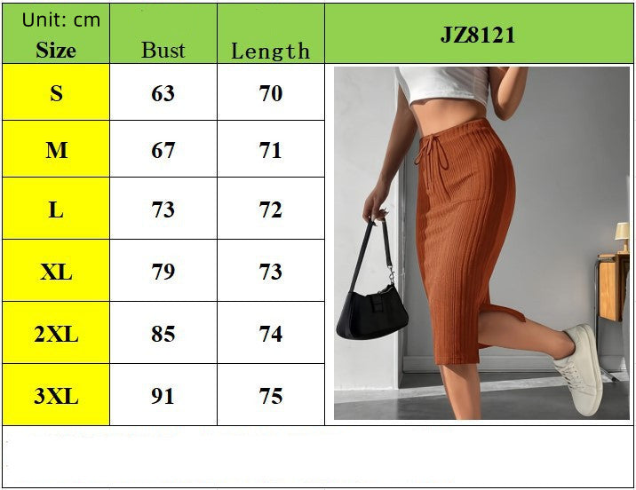 Retro Fashion Temperament Skirt