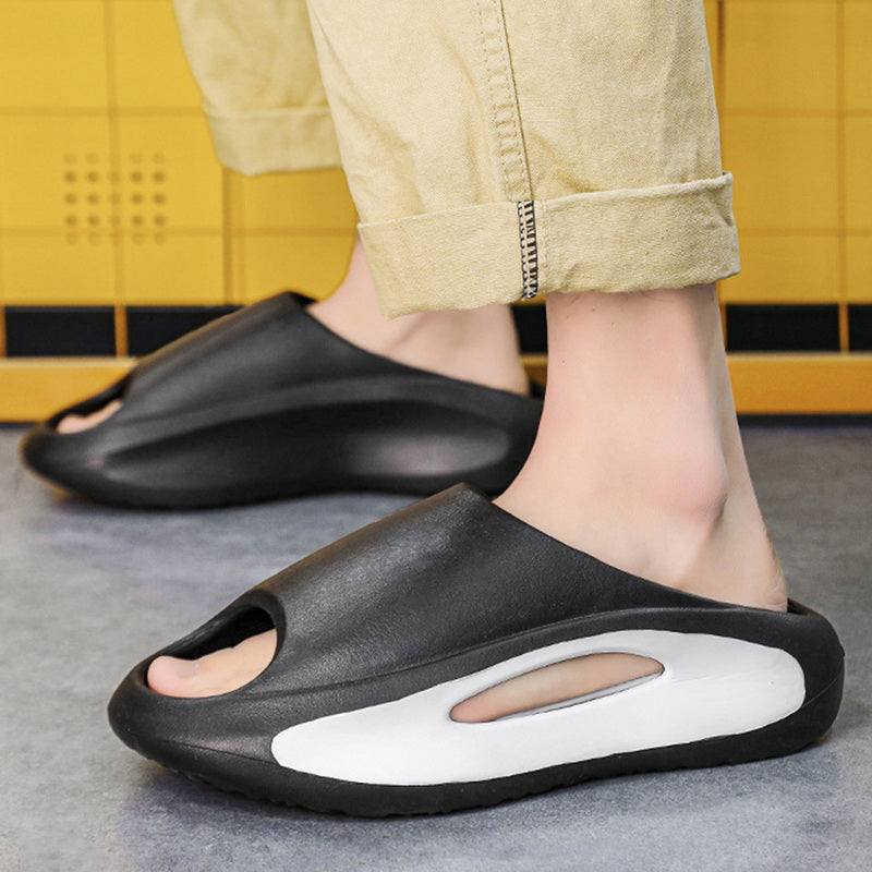 Tough Peep-Toe Slippers