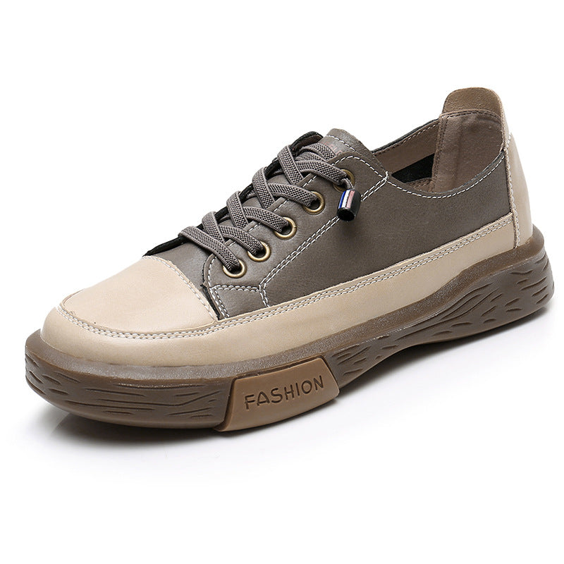 Tendon Soft-Sole Non-Slip Retro Female Casual Shoes