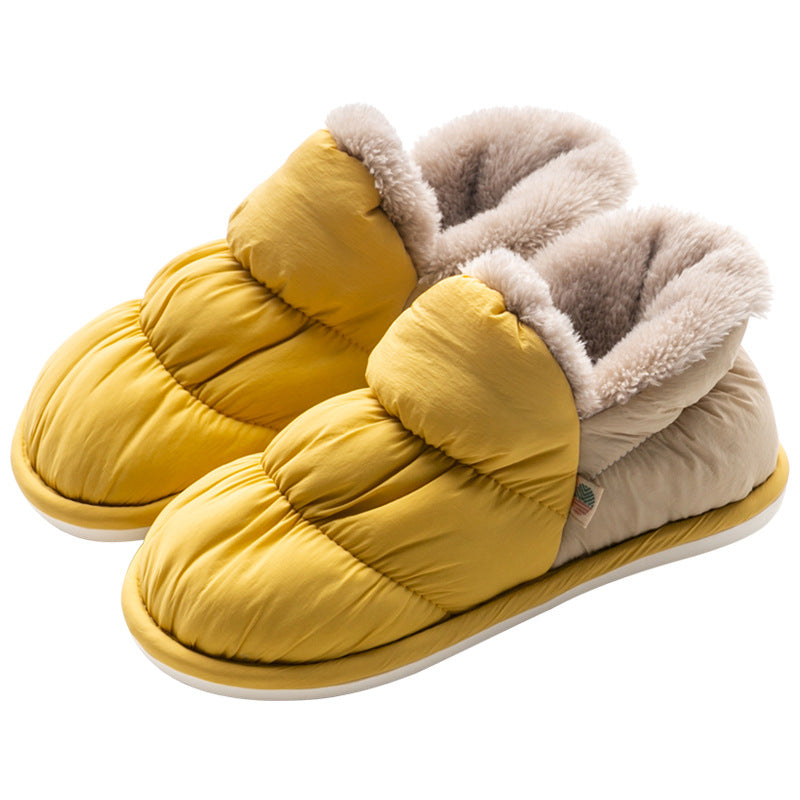 Thick Non-Slip Warm Cotton Slippers For Women