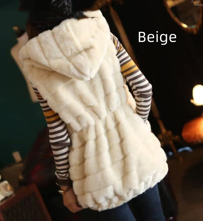 Fashion Hooded Vest For Women